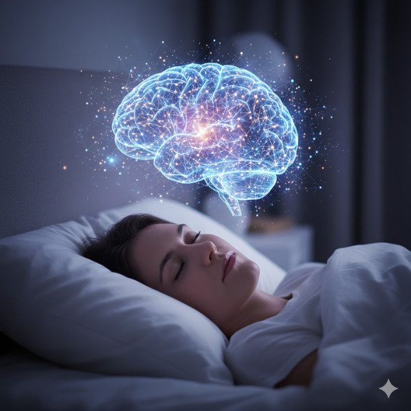 person optimizing rem sleep for brain health and mental clarity in 2025