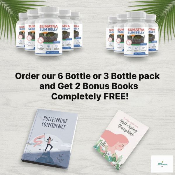 all 3 bottle orders receive the 2 bonus books completely free