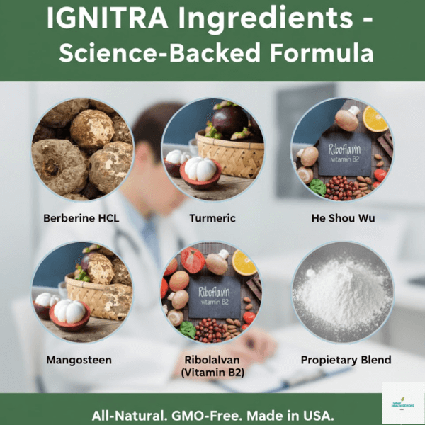 ignitra ingredients berberine hcl and science backed formula