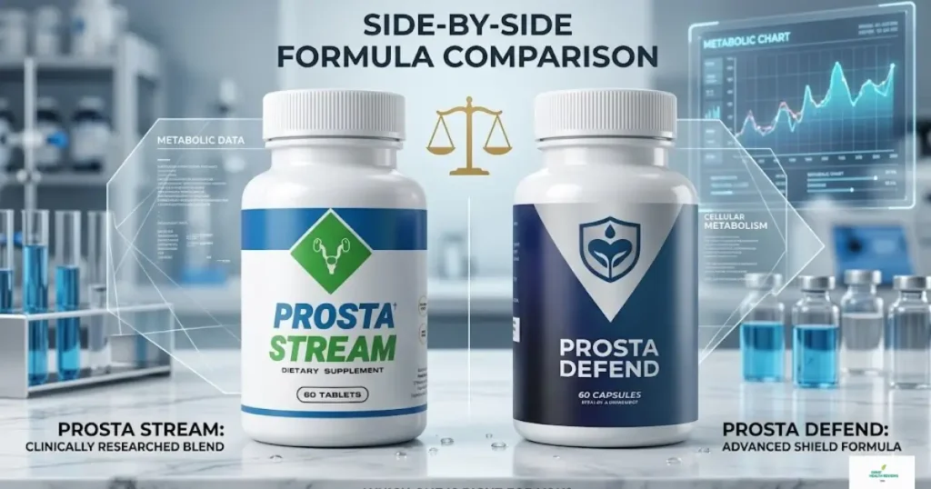 Prosta Defend vs PotentStream 2026 Review: Comparing Ingredients, Price, and Results